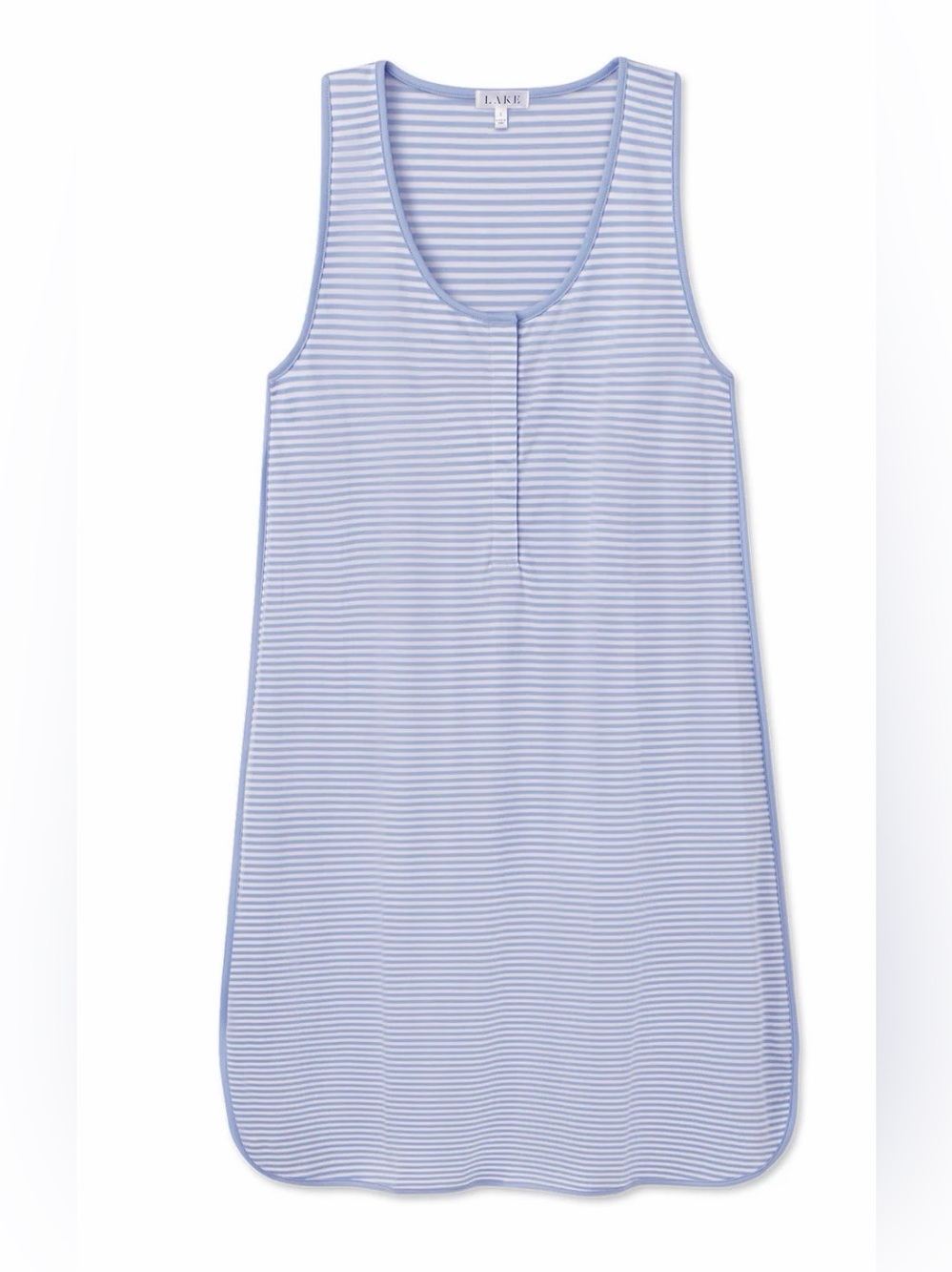 LAKE - Pima Tank Gown - Hydrangea
